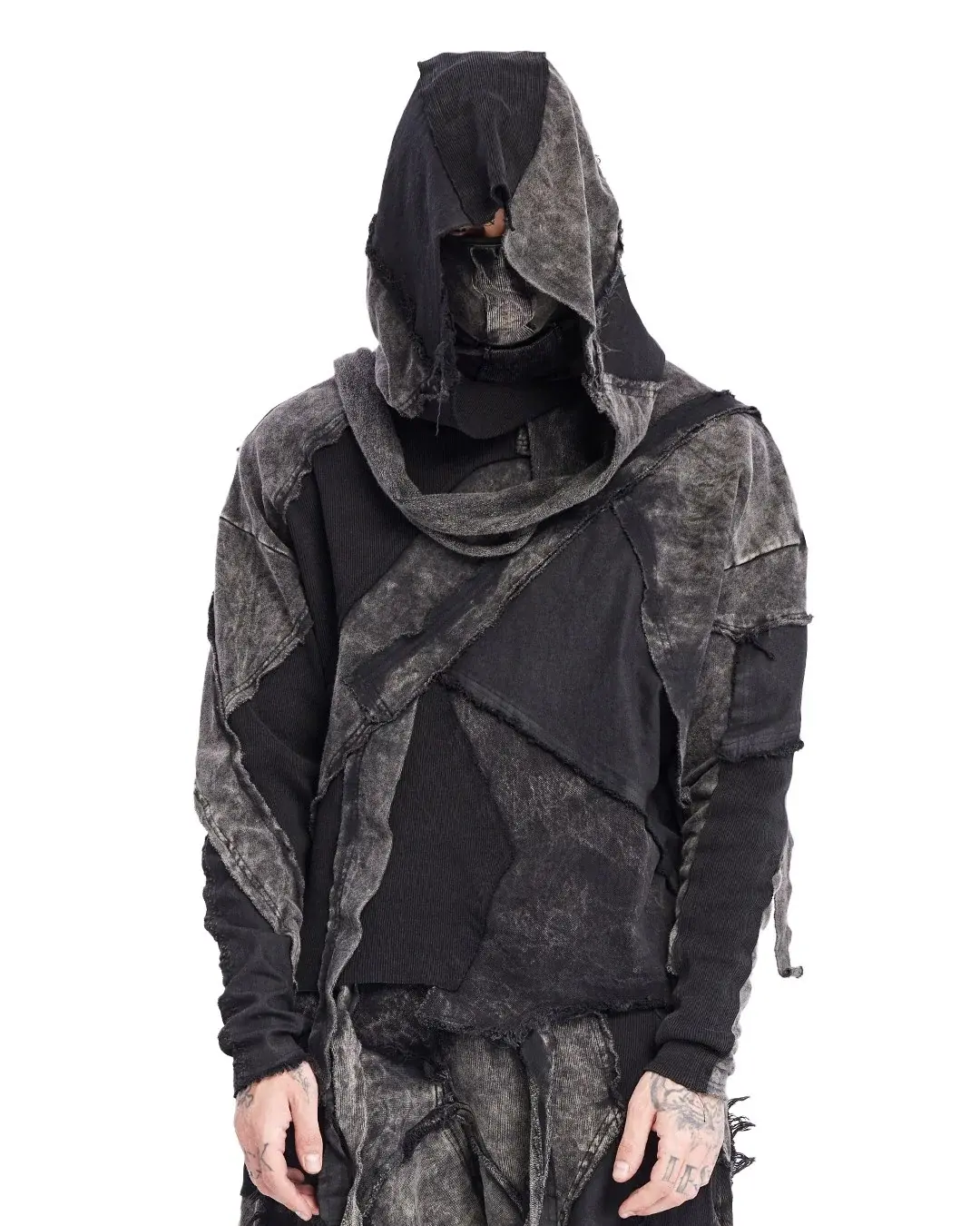Raw Wrap Erkek Hoodie