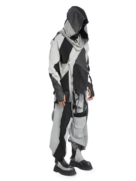 Raw Wrap Erkek Hoodie