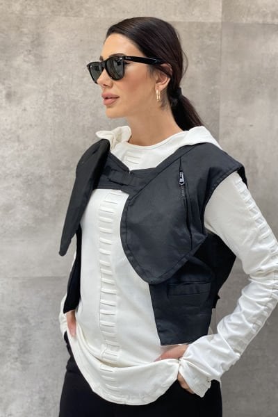 Heybe Cepli Tasarım Unisex Yelek