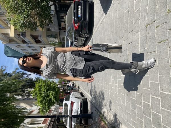 Tasarım Kumaş Şal Yaka Bluz