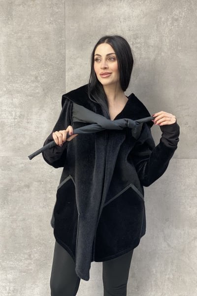 Tasarım Bağlı Oversize Ceket