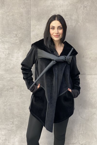 Tasarım Bağlı Oversize Ceket