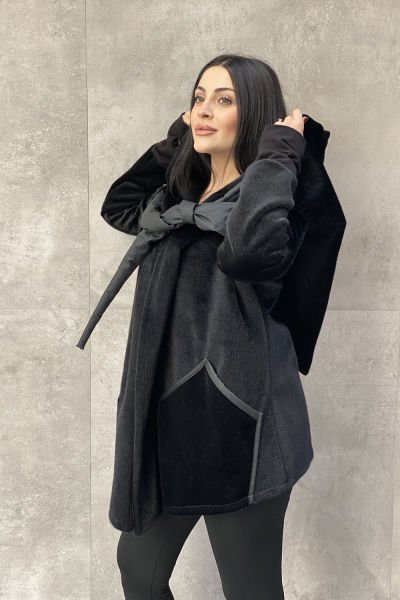 Tasarım Bağlı Oversize Ceket