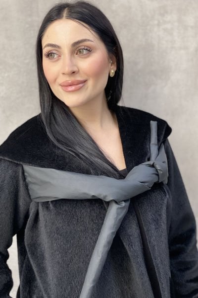 Tasarım Bağlı Oversize Ceket