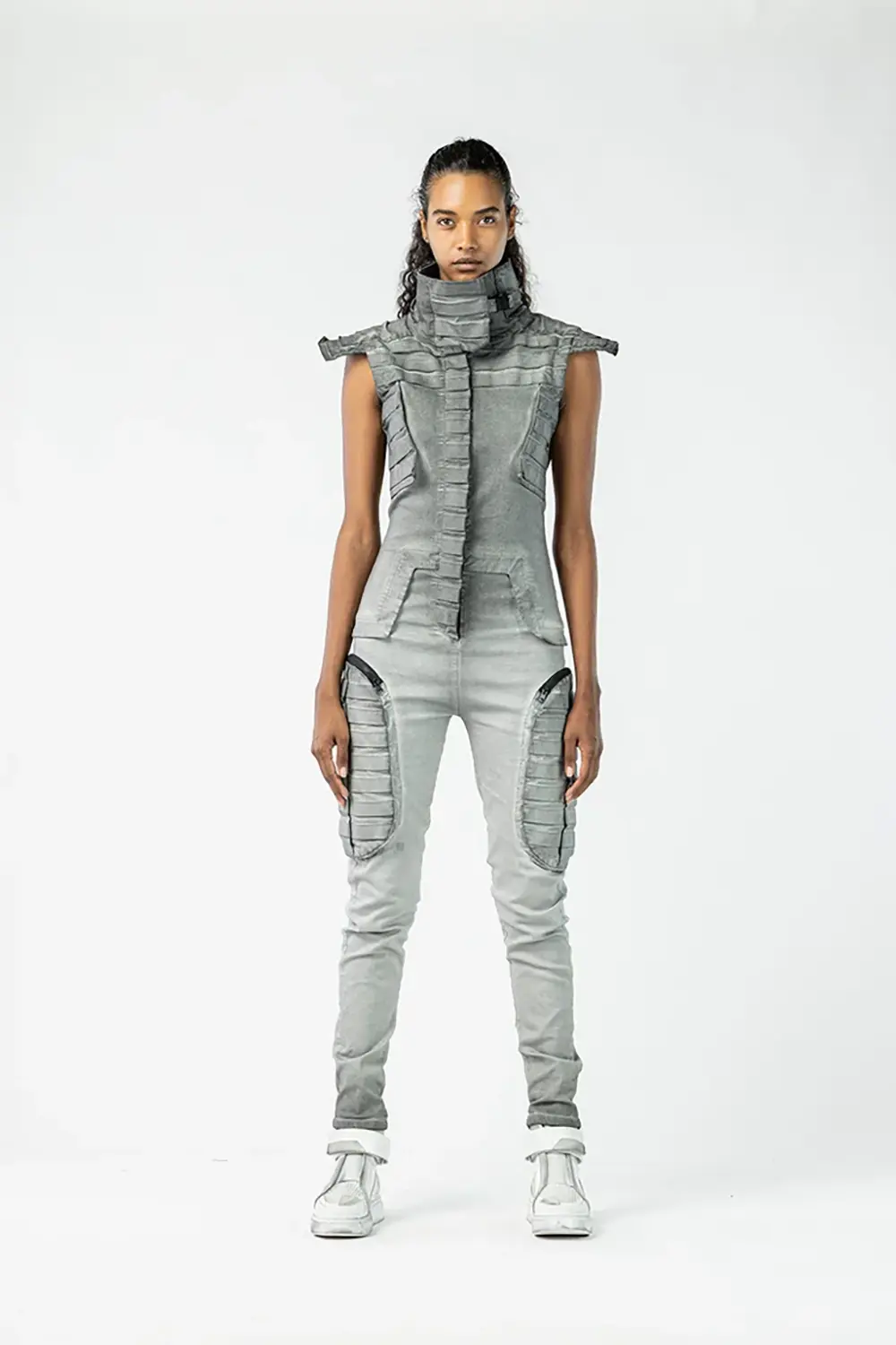 Tasarım Jumpsuit Tulum L - gri