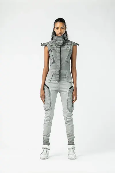 Tasarım Jumpsuit Tulum L - gri