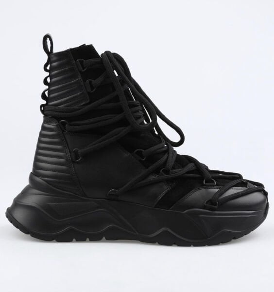 Unisex Çift Bağcıklı Spor Tasarım Bot