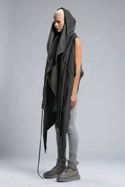 Tasarım Oversize Çift Katmanlı Yelek