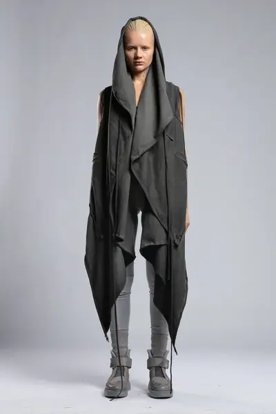 Tasarım Oversize Çift Katmanlı Yelek