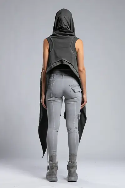 Tasarım Oversize Çift Katmanlı Yelek