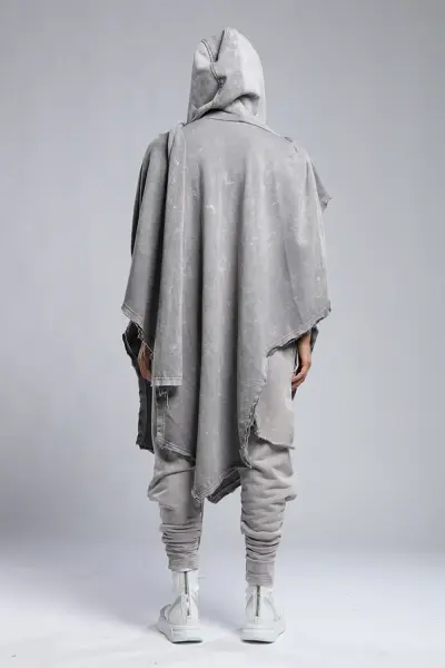 Tasarım Oversize Şal Yaka Panço&Hırka