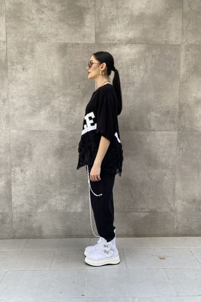 ''H4 Style'' Tasarım Oversize Bluz