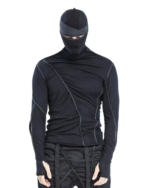 Tasarım Turtleneck Erkek Sweatshirt
