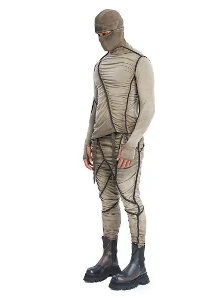 Tasarım Turtleneck Erkek Sweatshirt