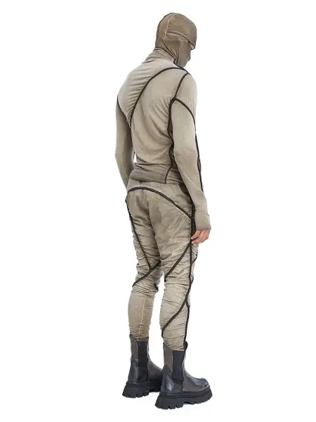 Tasarım Turtleneck Erkek Sweatshirt