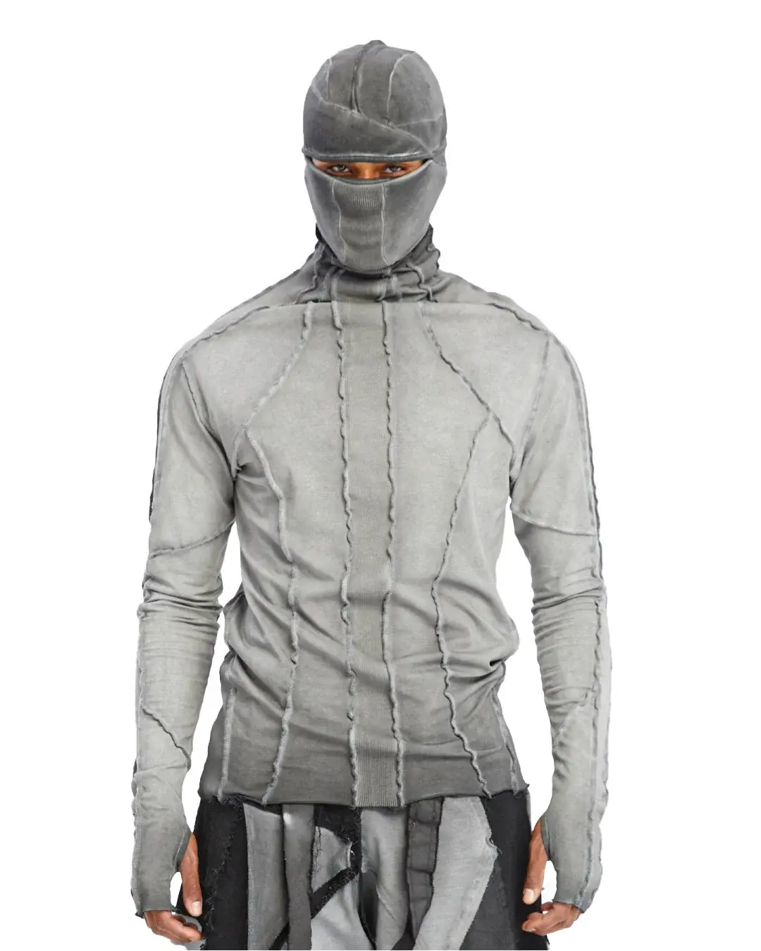 Pis Dikiş Turtleneck Erkek Sweatshirt