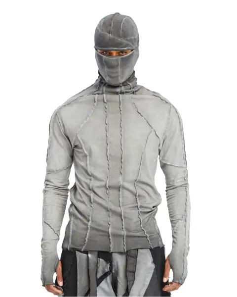 Pis Dikiş Turtleneck Erkek Sweatshirt