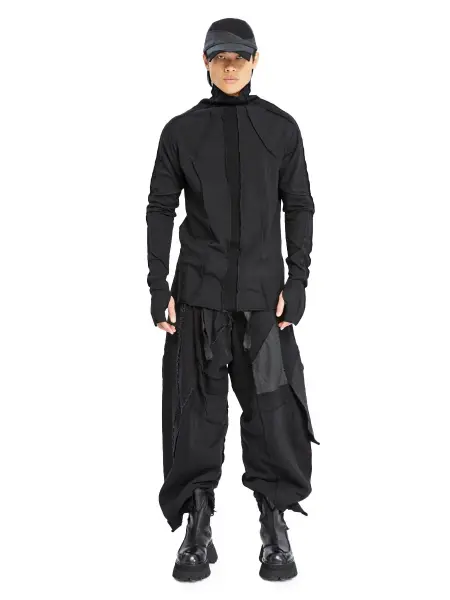 Pis Dikiş Turtleneck Erkek Sweatshirt