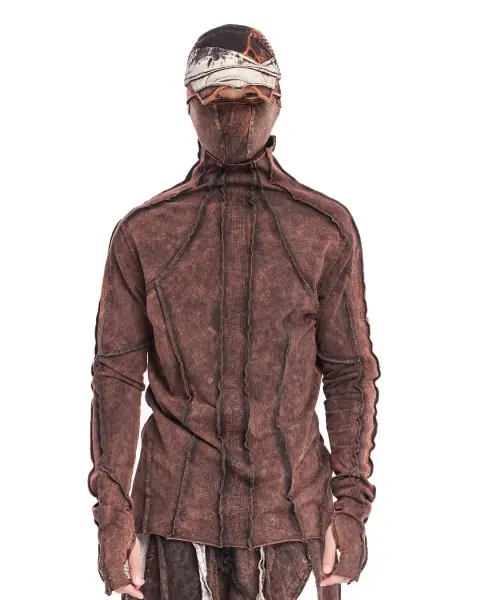 Pis Dikiş Turtleneck Erkek Sweatshirt